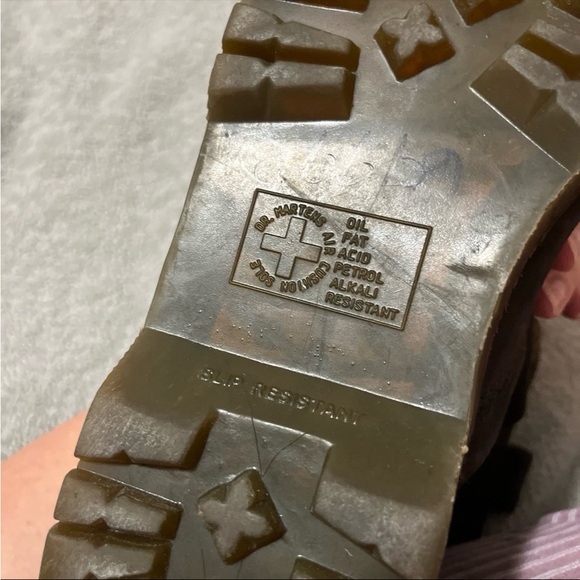 Doc Marten 2295 EXTRA WIDE LEATHER SLIP ON WORK BOOTS Volcano Brown Men’s 10 (F) - Picture 3 of 10